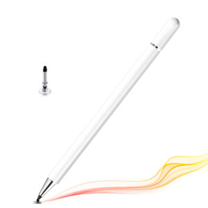 Infuze Stylus Pen – Universal Capacitive Touch Pen with Precision Disc Tip & Magnetic Cap (Black)